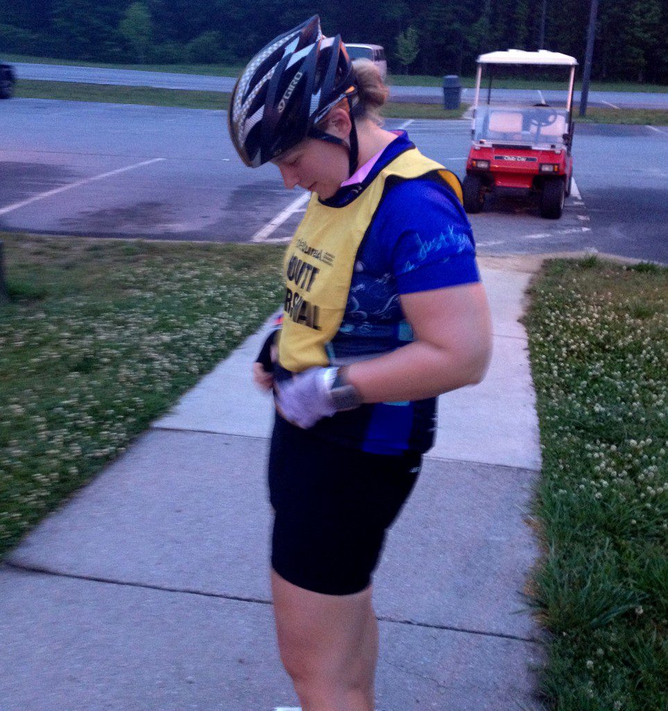 Does this Route Marshal vest make me look fat?